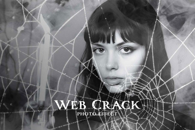 48款万圣节海报文字特效PSD模板